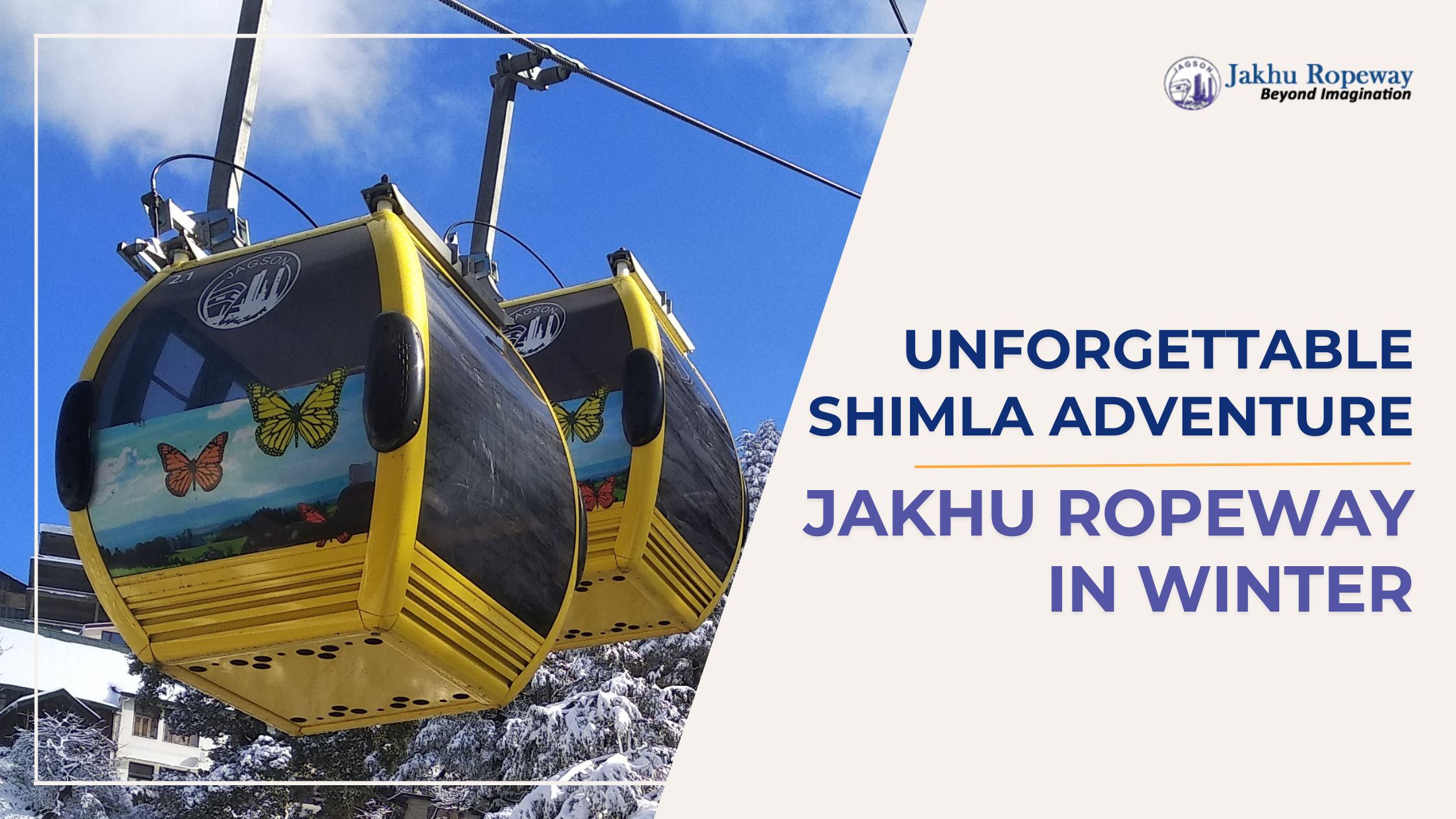 Unforgettable Shimla Adventure Jakhu Ropeway in Winter
