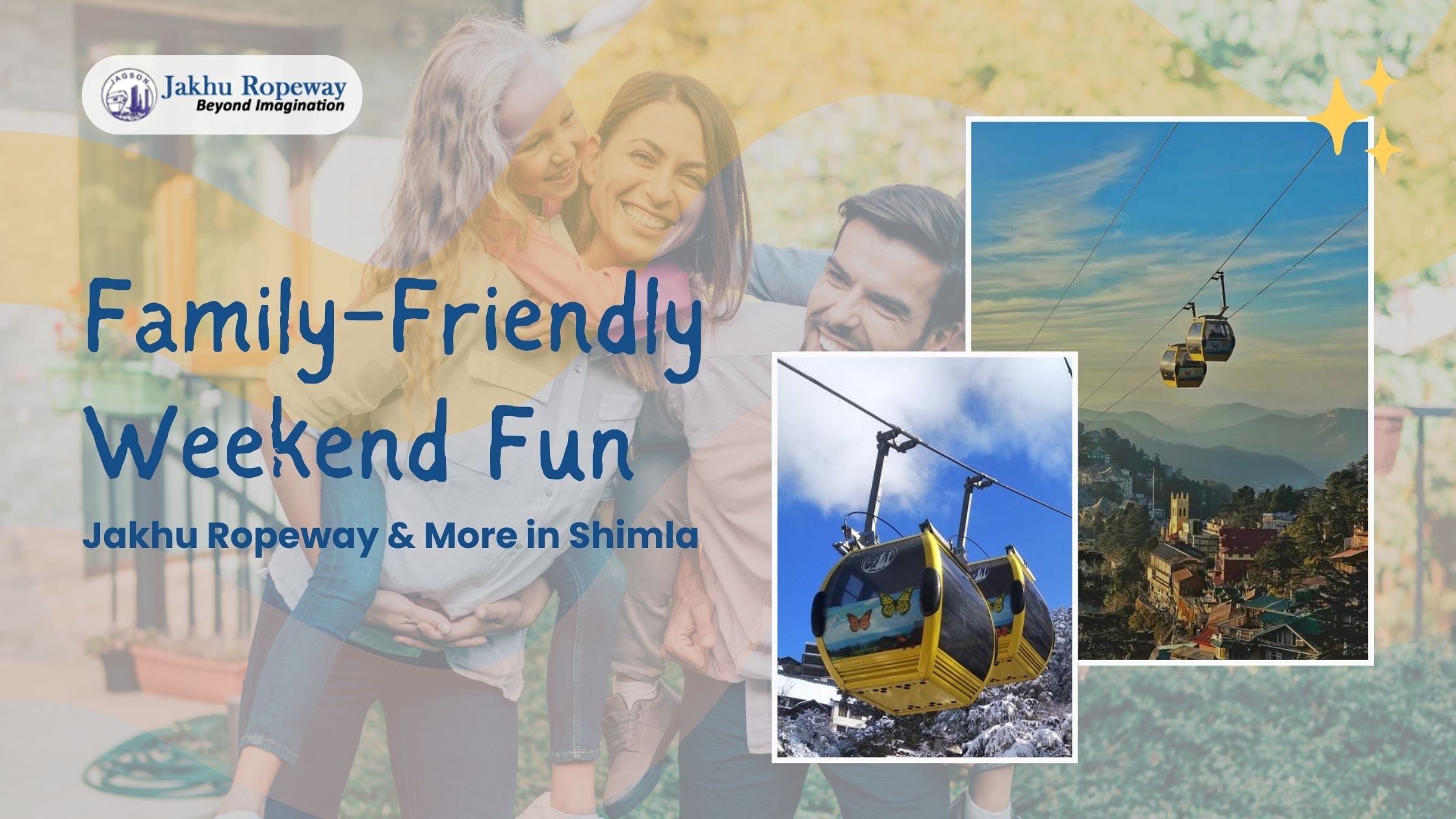 family weekend getaway in Shimla - jakhu ropeway shimla